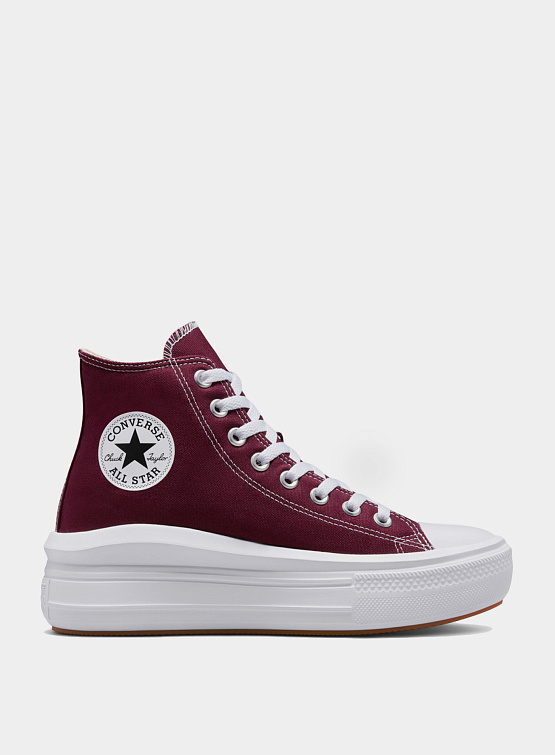 Женские кеды Converse Chuck Taylor AS Platform High Beetroot