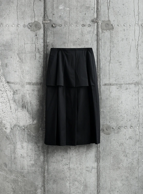 Женская юбка EPINGLER 2-Pleats Skirt Black