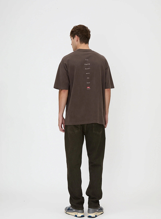 Футболка Adsum Lily Tee Brown