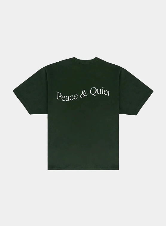 Футболка MUSEUM OF PEACE & QUIET Wordmark Forest