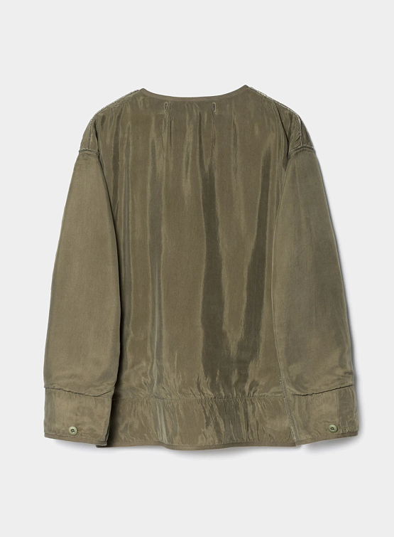 Стеганая куртка MAHARISHI 5253 Reversible M65 Wool Liner Olive