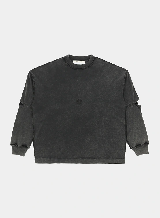 Лонгслив 1017 ALYX 9SM Longsleeve Tee Black Washed