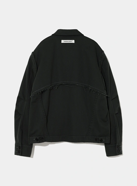 Овершот UNDERCOVER Inside-Out Design Blouson Black