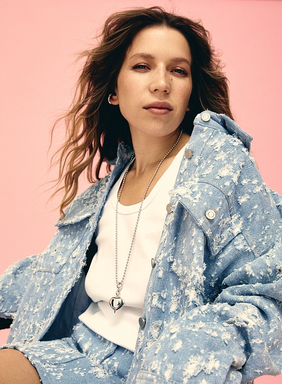 Женская юбка JUUN.J Bullet Denim Mini Skirt Sky Blue