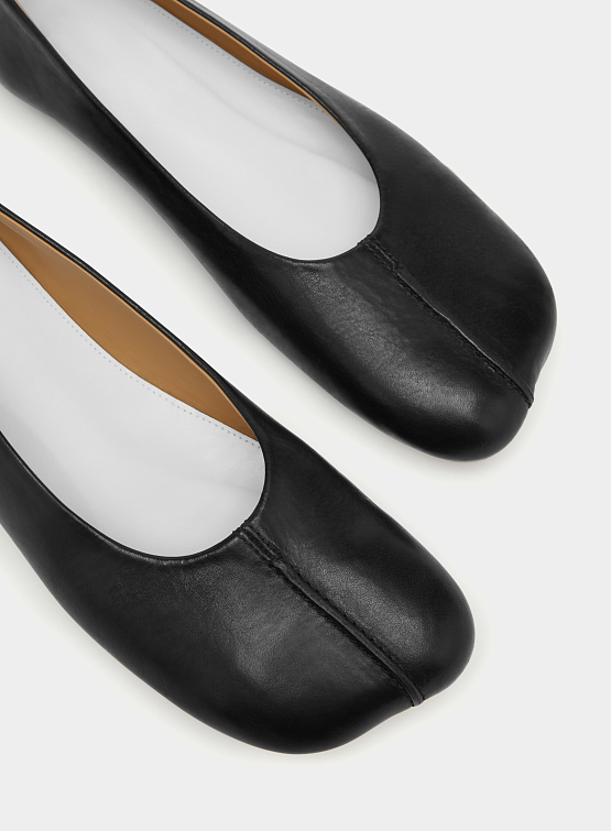 Женские балетки MM6 Maison Margiela Leather Ballerinas