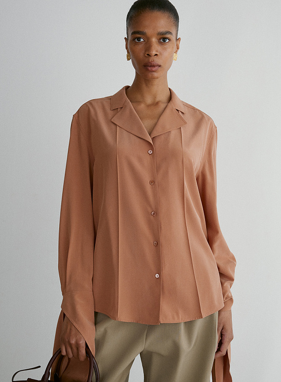 Женская блузка Recto Eleanor Slik Cocoa