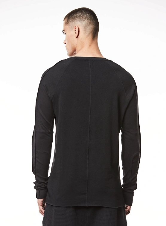 Лонгслив thom/krom M TS 844 Black