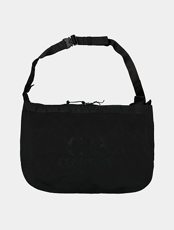 Сумка C.P. Company Plain Paper Touch Shoulder Black
