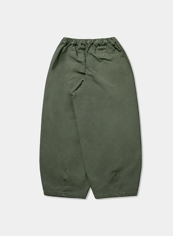 Брюки ANGLAN Long Tuck Wing Balloon Pants Khaki