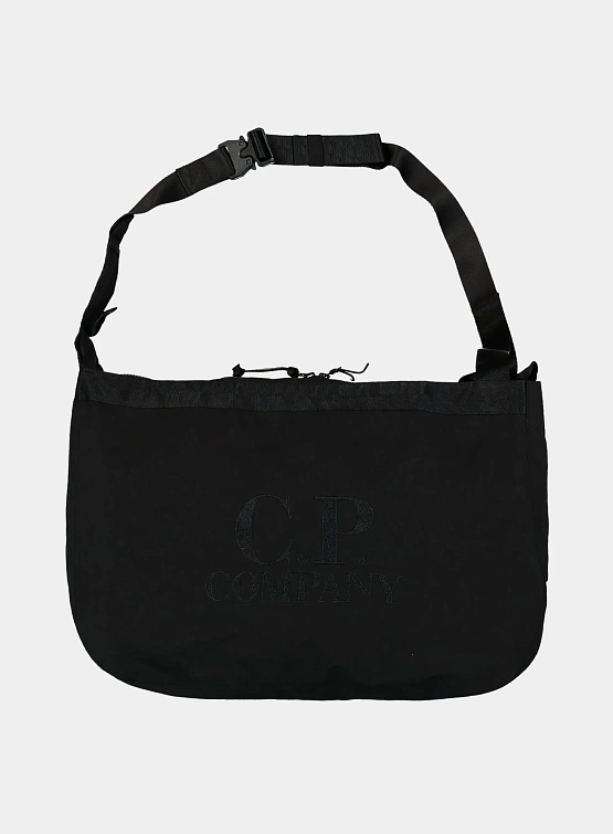 Сумка C.P. Company Plain Paper Touch Shoulder Black