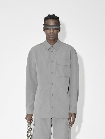 Овершот Han Kjøbenhavn Ripstop Cargo Shirt Dark Grey