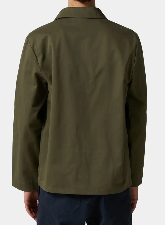 Овершот A.P.C. Kerlouan Logo Jacket Kaki