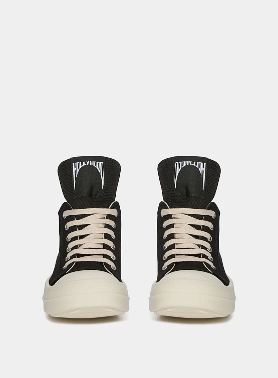Кеды RICK OWENS DRKSHDW Low Sneaks Black/Milk/Milk