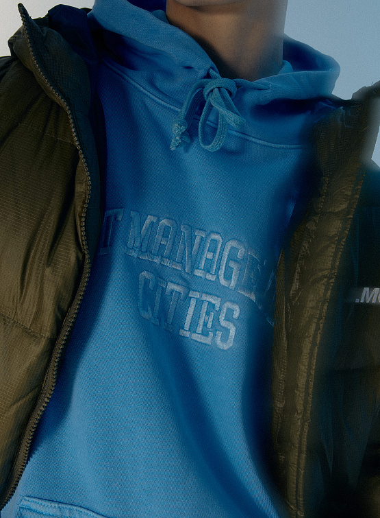 Худи LMC Overdyed Arch Fn Hoodie Sky Blue