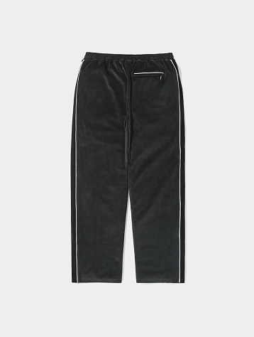 Брюки thisisneverthat Velour Track Pant Black
