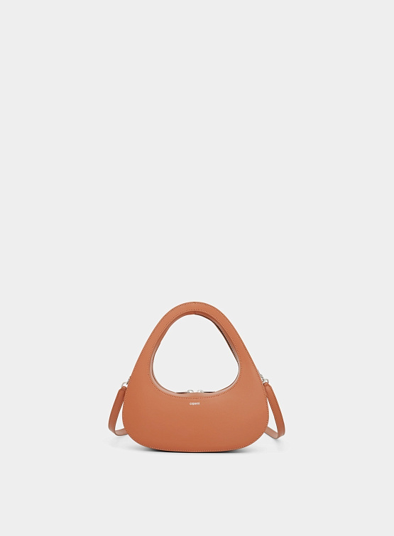 Сумка Coperni Crossbody Baguette Swipe Bag Clay