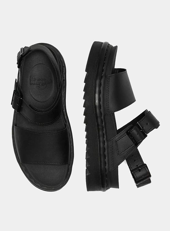 Сандалии Dr. Martens Voss Hydro Leather Black