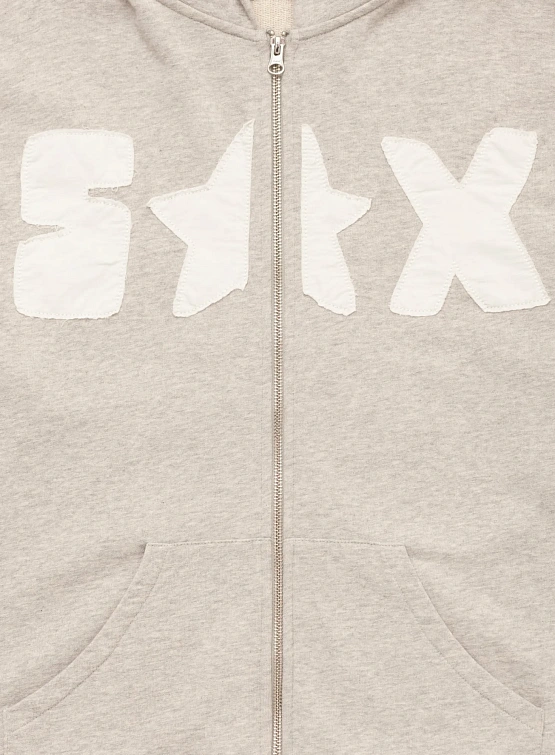 Зип-худи Carne Bollente Stellar Sass Melange Grey