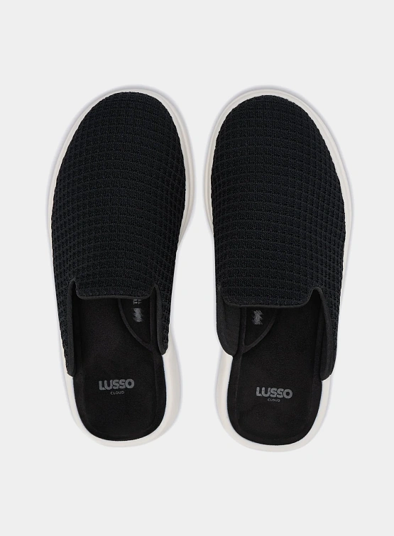 Сабо LUSSO CLOUD Pelli Waffle (Np) - Jet Black / Marshmallow