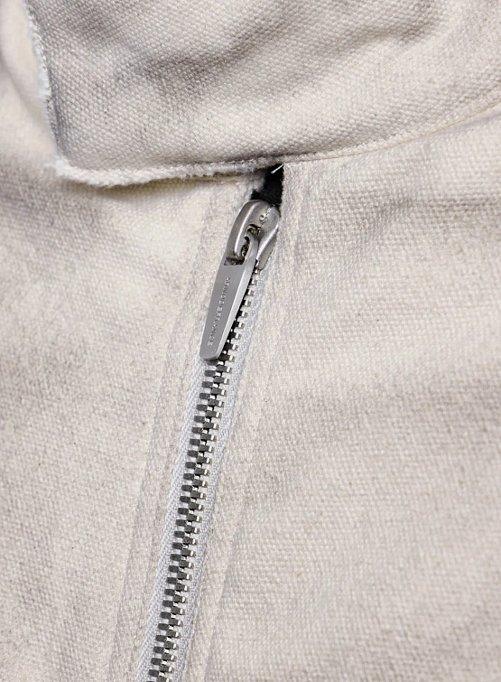 Бомбер ARNODEFRANCE Dirty Biker Jacket White