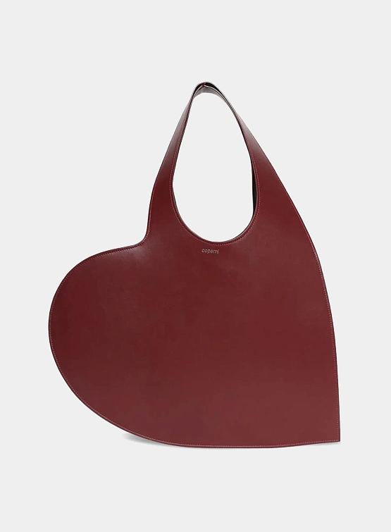 Сумка Coperni Heart Tote Bag Red