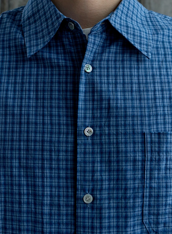 Рубашка COOR Alternate Check Oversized Blue Check