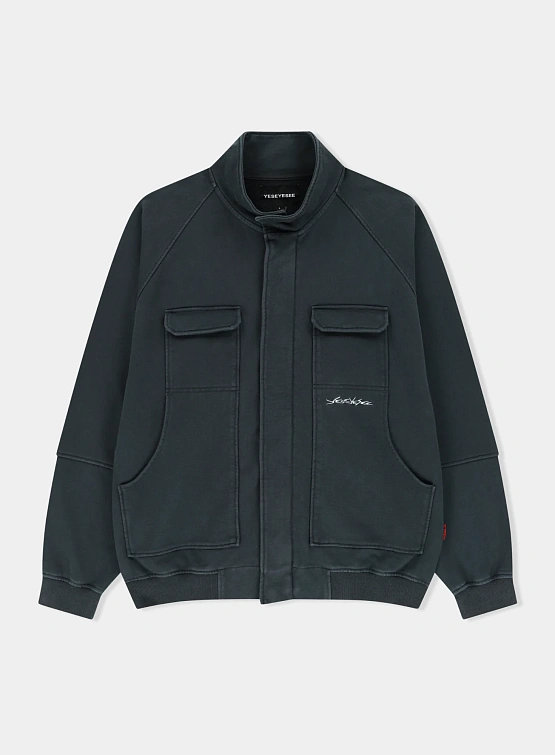 Толстовка YESEYESEE Y.E.S Zip Sweat Charcoal