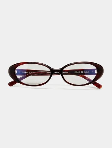 Очки Bonnie Clyde Blouse Red Tortoise & Clear Lens