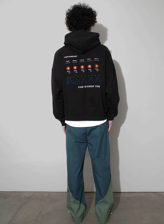 Худи Jungles Jungles Fine Without You Hoodie Black