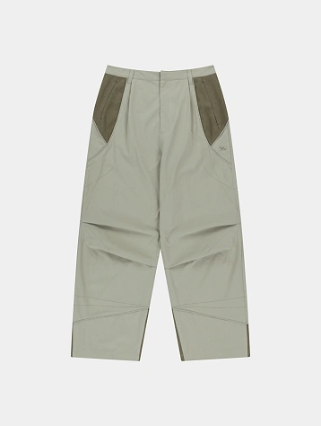 Брюки SAN SAN GEAR Linen Block Beige