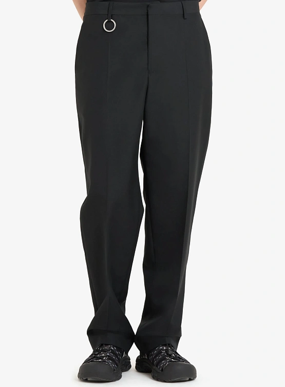 Брюки Études Wool Straight Suit Pant Black