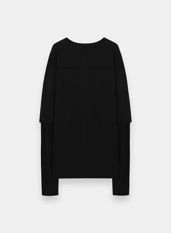 Лонгслив thom/krom M TS 801 Black