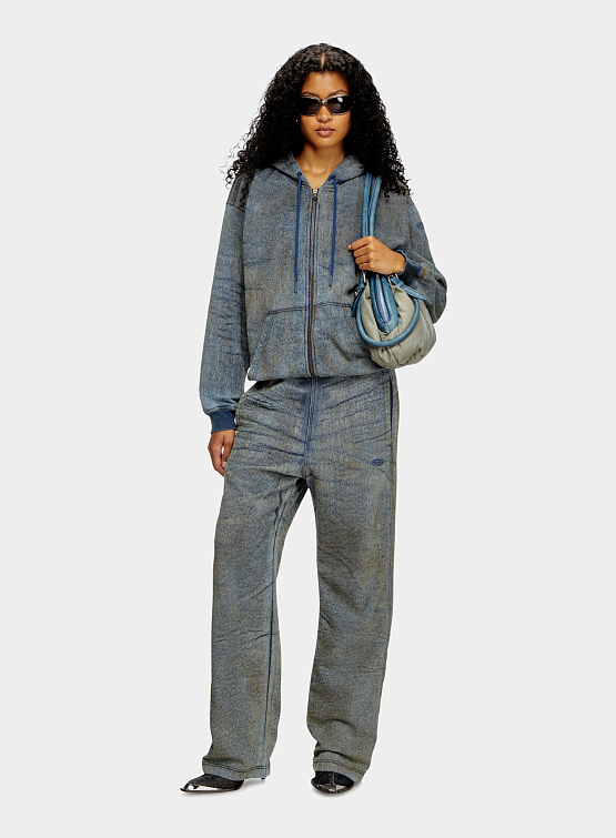 Зип-Худи Diesel D-Hari-Fsf Felpa Grey