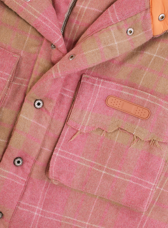Куртка PDF Lucas Plaid Pink