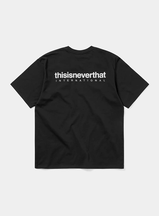 Футболка thisisneverthat INTL. Logo Tee Black