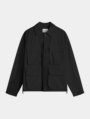 Ветровка MKI MIYUKI ZOKU Washed Cotton Nylon Box Black