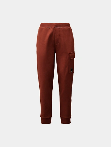 Брюки C.P. Company Diagonal Raised Fleece Lens Sable