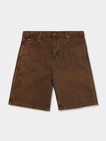 Шорты Butter Goods Web Denim Brown