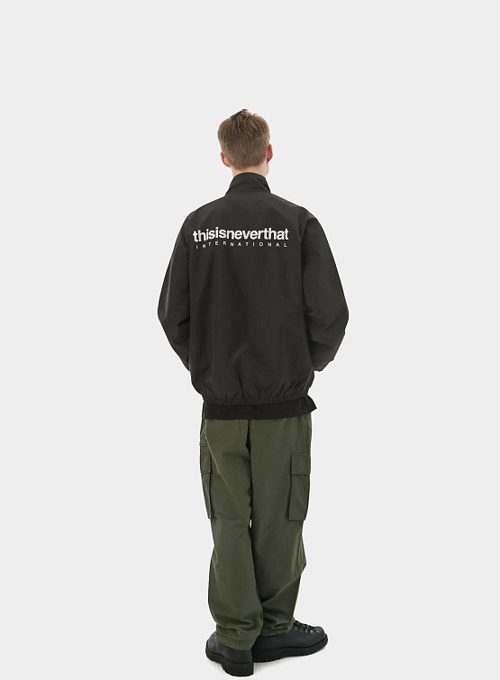 Ветровка thisisneverthat INTL. Team Jacket Black