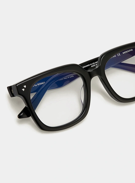 Очки Bonnie Clyde Mercutio Black & Clear Lens