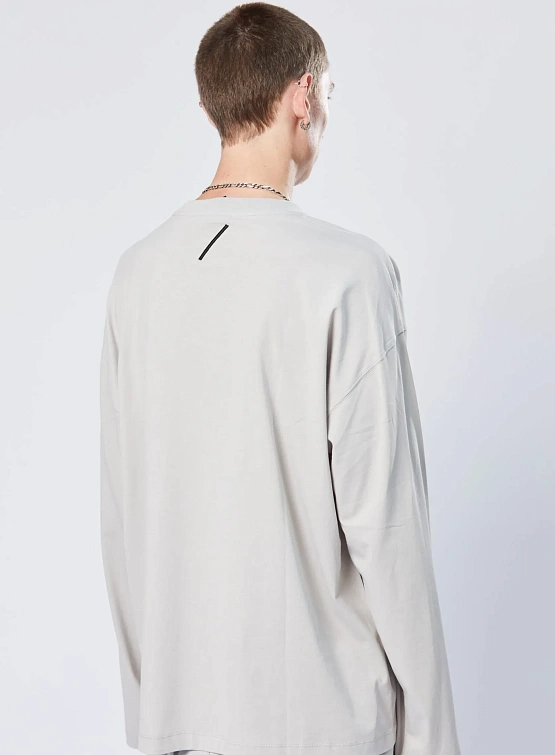Лонгслив thom/krom M TS 773 Silver