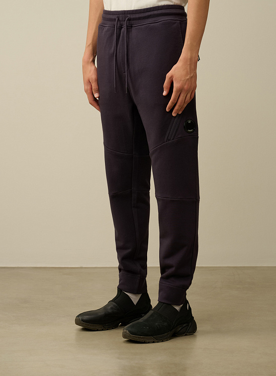 Брюки C.P. Company Diagonal Raised Fleece Lens Nightshade