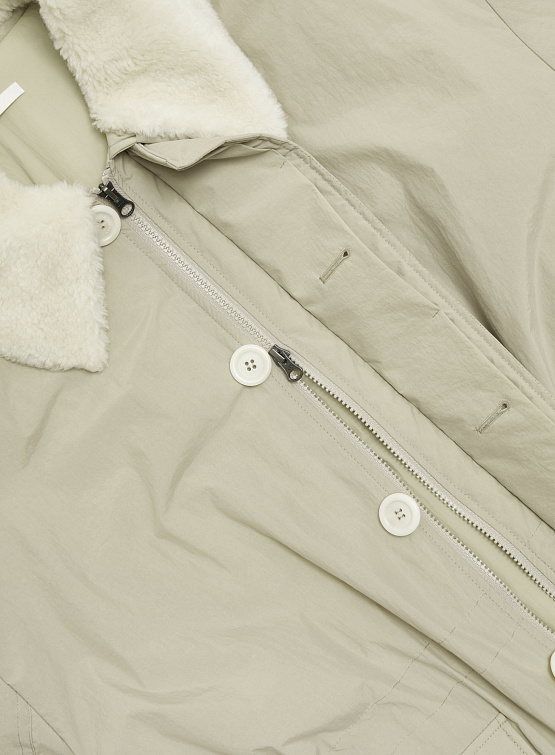 Парка AMOMENTO Padded Safari Jumper Beige