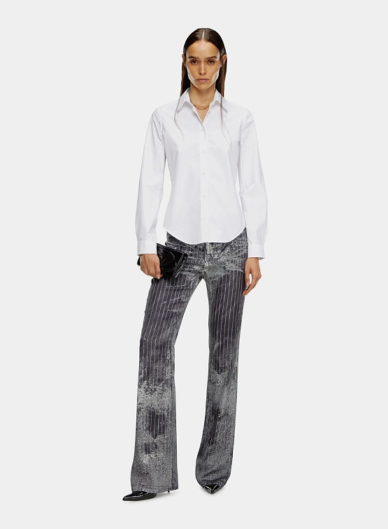 Женская рубашка Diesel C-Gisel-P1 Camicia White