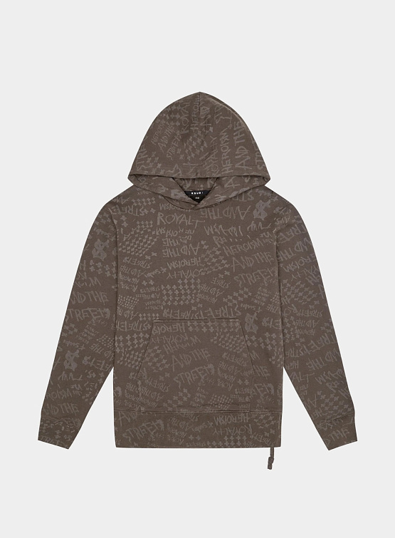 Худи Ksubi Heroism Kash Hoodie Java Brown