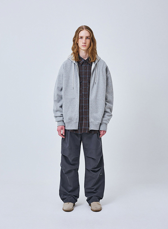 Зип-худи Uniform Bridge Basic Sweat Hood Zip 8% Melange