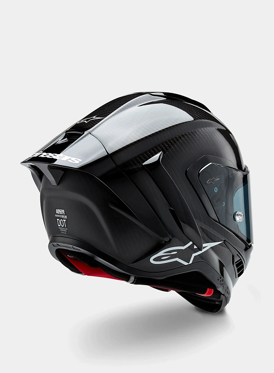 Мотошлем ALPINESTARS Supertech R10 Solid Black Carbon