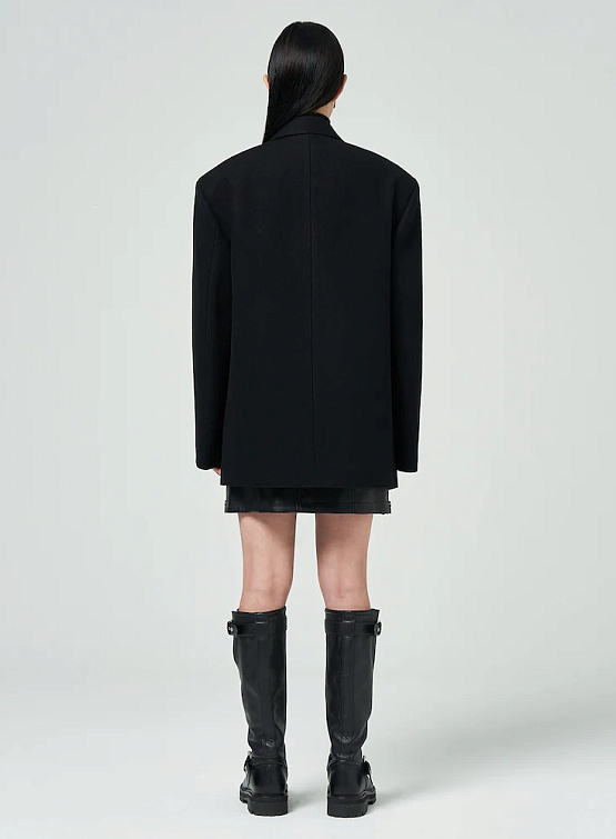 Женский пиджак JUUN.J Wool Double Midi Coat Black