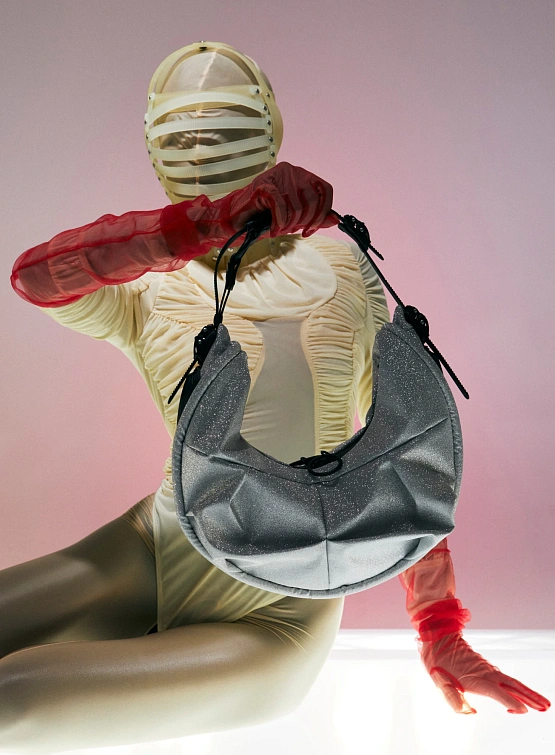 Сумка INNERRAUM Object HM02 Small Half Moon 3D Stardust