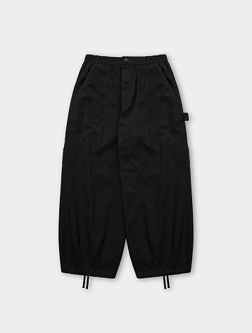 Брюки ANGLAN Double Fatigue Balloon Pants Black